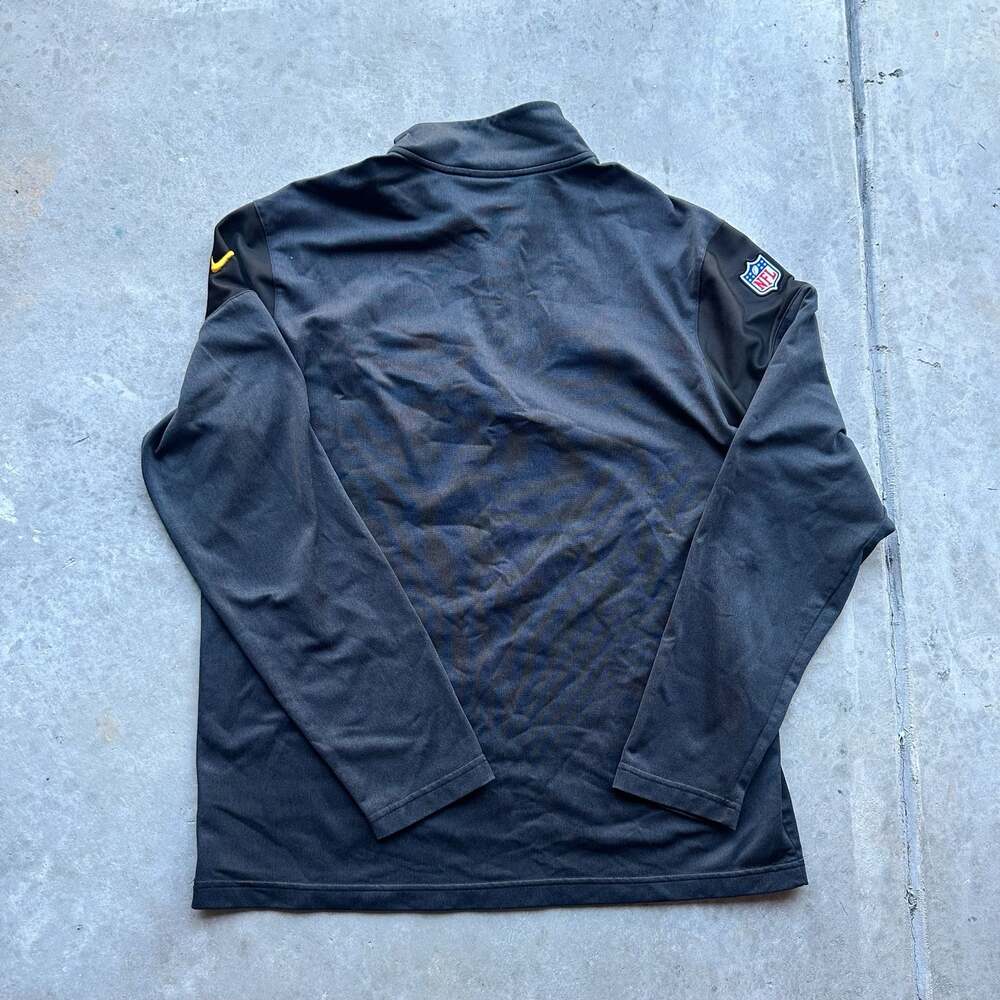 Nike NFL Pittsburgh Steelers On Field Quarter Zip - Large - Picture 4 of 6